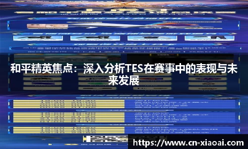 和平精英焦点：深入分析TES在赛事中的表现与未来发展